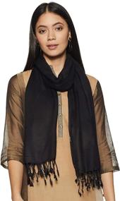 img 3 attached to 🧣 Stylore Women's Seasonal Viscose Scarf - Trendy Accessories in Scarves & Wraps