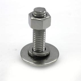 img 2 attached to Fullerkreg 4 Pack Threaded Stainless Steel Washers 20X1 - High-Quality Fastening Solution