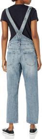 img 2 attached to 👖 Lucky Brand Women's Denim Boyfriend Overall: Enhancing Jeans for Women