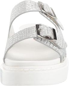 img 3 attached to 👟 SEO-Optimized: Steve Madden Unisex-Child Canny Slide Sandals for Girls - Enhancing Style and Comfort