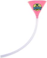 40-ounce premier beer bong funnel - made in the usa for drinking games, bachelor & tailgate parties (available in 7 funnel colors - choose pink) logo