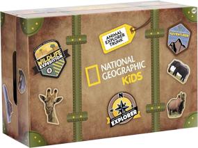 img 1 attached to Immerse Yourself in Adventure 🦁 with NATIONAL GEOGRAPHIC Safari Pieces Exclusive!