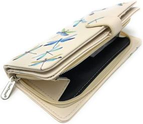 img 1 attached to 👜 Shagwear Dragonflies Wallet: Stylish Beige Women's Handbag & Wallet Combo