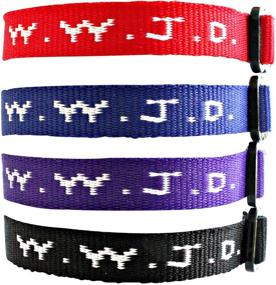 img 4 attached to WWJD Bracelets Wristbands Fundraisers: Yleena Boys' Jewelry with Enhanced SEO