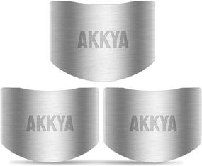 img 4 attached to Akkya Cutting Stainless Protector Chopping Kitchen & Dining