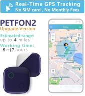 🐶 petfon pet gps tracker for dogs and pets - no monthly fee, real-time tracking collar device with app control and activity monitoring logo