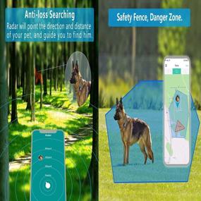 img 3 attached to 🐶 PetFon Pet GPS Tracker for Dogs and Pets - No Monthly Fee, Real-Time Tracking Collar Device with APP Control and Activity Monitoring