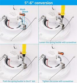 img 1 attached to TORCHSTAR Adjustable Recessed Downlight Retrofit Lighting & Ceiling Fans