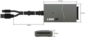 img 2 attached to LINKUP - 8-in-1 Docking Station & Adapter Hub for Surface Pro 6/5/4/3/2, Compatible with SD Card Reader, 4K HDMI, SATA SSD, USB-A 3.0, 2X SD/MicroSD, 1x CF Slots, Mini DP, USB3 Inputs for Mac/Windows