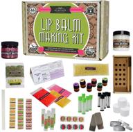 💄 deluxe lip balm kit: make your own clear & colored diy lip balms! (77-piece set) logo