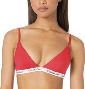 img 2 attached to Calvin Klein Carousel Triangle Bralette Women's Clothing in Lingerie, Sleep & Lounge