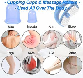 img 2 attached to Massage Roller Silicone Cupping Sets