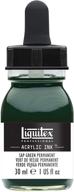 🎨 liquitex 4260315 professional acrylic ink 1-oz jar: discover the permanence of sap green! logo