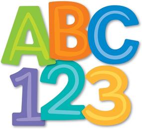 img 4 attached to Enhanced SEO: Carson Dellosa Modern Mix Colorful EZ Letters Combo Pack