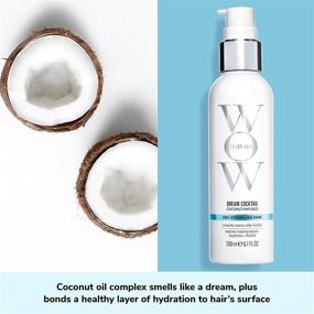 img 1 attached to 💆 Color Wow Dream Cocktail Coconut-Infused: Transform Dry, Damaged Hair to Silken Perfection with No Frizz Leave-In Conditioner
