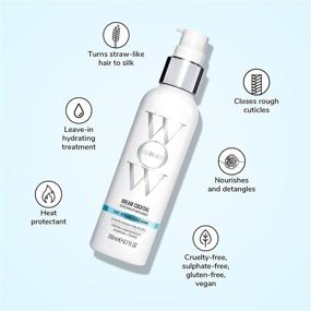 img 3 attached to 💆 Color Wow Dream Cocktail Coconut-Infused: Transform Dry, Damaged Hair to Silken Perfection with No Frizz Leave-In Conditioner