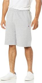 img 4 attached to 🩳 Champion Men's Powerblend Fleece Shorts for Enhanced SEO