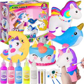img 4 attached to Unicorn Gifts Toys Girls Creativity