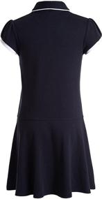 img 2 attached to Nautica School Uniform High Low X Large Girls' Clothing: Stylish and Comfortable Uniforms for School