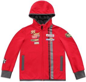 img 4 attached to Disney Pixar Lightning McQueen Hoodie Boys' Clothing