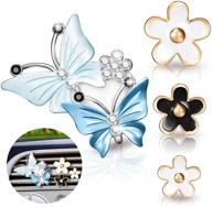 butterfly accessories freshener automotive decoration logo