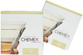 img 4 attached to ☕️ Chemex Bonded Filter - Circle - 100 ct - 2 Pack - Exclusive Packaging: High-Quality Filters for Coffee Brewing Perfection