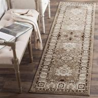🏮 safavieh vintage hamadan vth214t oriental runner, 2'3" x 12', non-shedding taupe rug - perfect for living room and bedroom logo