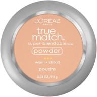 💫 l'oreal paris true match super-blendable powder: natural beige shade 0.33 oz - find your perfect match! logo