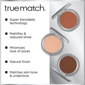 img 1 attached to 💫 L'Oreal Paris True Match Super-Blendable Powder: Natural Beige Shade 0.33 oz - Find Your Perfect Match!