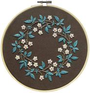embroidery stamped beginners pattern threads logo