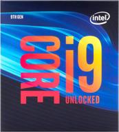 💻 intel core i9-9900k: unlocked lga1151 desktop processor with 8 cores up to 5.0ghz - 300 series, 95w (bx806849900k) логотип