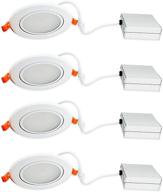 💡 enhanced lighting precision with elite adjustable rotating downlight incandescent logo