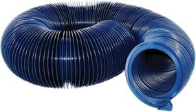 img 1 attached to Valterra Products, Inc. D04-0047: 10-футовый синий шланг для быстрого слива - эффективный и удобный.