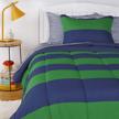 amazonbasics easy wash microfiber stripe bedding logo