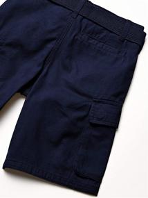 img 2 attached to DKNY Boys' Shorts: Stylish and Comfortable Bottoms for Little Gentlemen