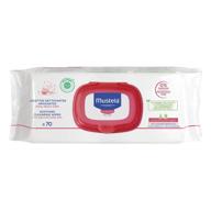 👶 mustela baby soothing wipes - gentle cleansing wipes for sensitive skin - enriched with natural avocado & schizandra berry - fragrance-free and alcohol-free - available in 70 ct. or 210 ct. logo