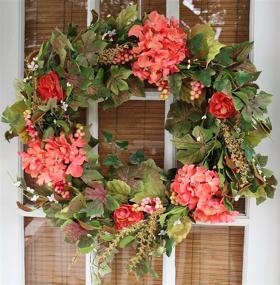 img 3 attached to 🌸 The Perfect Spring Accessory: 24 Inch Genesee Silk Spring Door Wreath by The Wreath Depot – With White Storage Gift Box Included!