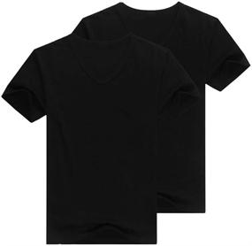 img 4 attached to ZUEVI Athletic Grey Bodybuilding T-Shirt for Men's Clothing in Sizes L/M - T-Shirts & Tanks