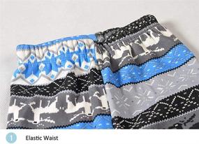 img 1 attached to Теплые и уютные: зимние брюки для девочек-младенцев с флисовой подкладкой - идеальные для Рождества!