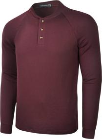 img 3 attached to 👕 TAPULCO Essential Men's Shirts: Thermal, Relaxed, Comfortable Clothing