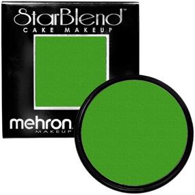 img 4 attached to Mehron Makeup StarBlend Cake (2 oz) - Alluring Green Shade for Flawless Beauty