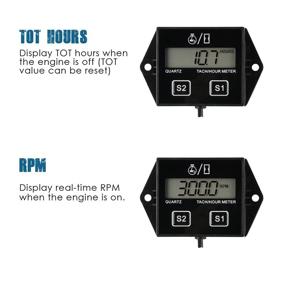 img 3 attached to RL HM011A Тахометр Заменяемый Снегоход Водонепроницаемый