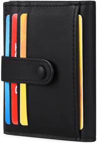 img 4 attached to Ultimate RFID-Blocking Leather Bifold Wallets Holder: Stylish & Secure