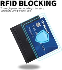 img 3 attached to Ultimate RFID-Blocking Leather Bifold Wallets Holder: Stylish & Secure