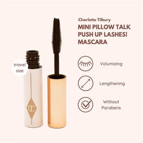 img 3 attached to 🇷🇺 Тушь для ресниц Pillow Talk Push Up Lashes в мини-формате от Charlotte Tilbury