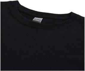 img 2 attached to 👕 Gildan Ultra Cotton Black Medium Men's Shirt