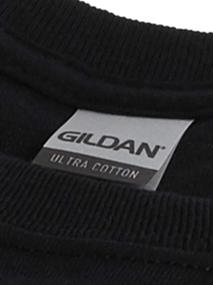 img 1 attached to 👕 Gildan Ultra Cotton Black Medium Men's Shirt