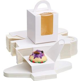 img 4 attached to 🧁 Convenient Cupcake Packaging for Birthdays On-the-Go