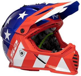 img 1 attached to 🔒 LS2 Helmets Gate Full Face Helmet: Optimum Protection and Style Combined