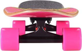 img 1 attached to Playshion 28 Inch Cruiser 🛹 Skateboard: The Ultimate Cruiser for All Ages